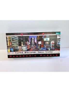Buffalo Games "Times Square, New York" Panoramic Jigsaw Puzzle 750 Pieces